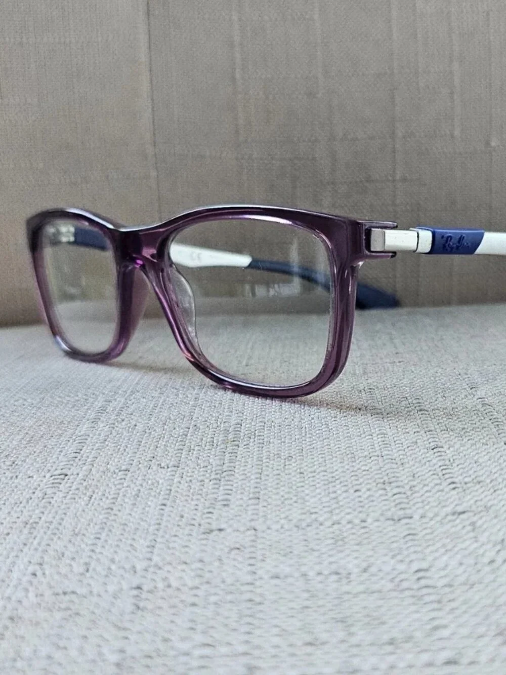 Ray-Ban Youth Eyeglasses Purple Tone Eyewear RB1549 3735 Glasses Unisex Kid $129